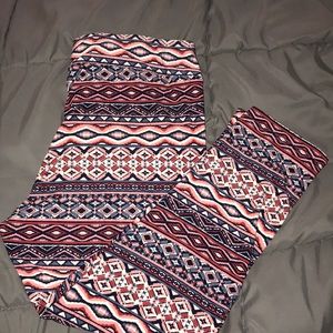 Very soft patterned leggings